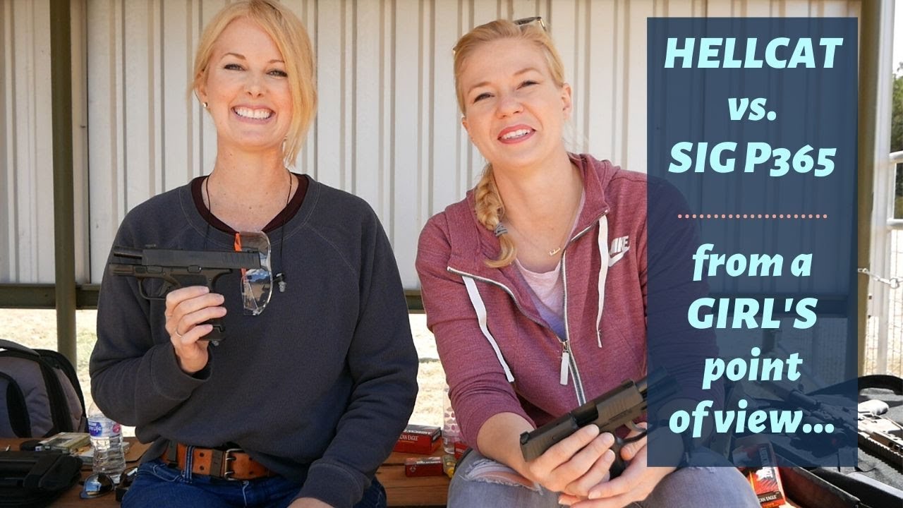 Springfield Hellcat vs. Sig P365 - from a GIRL'S point of view