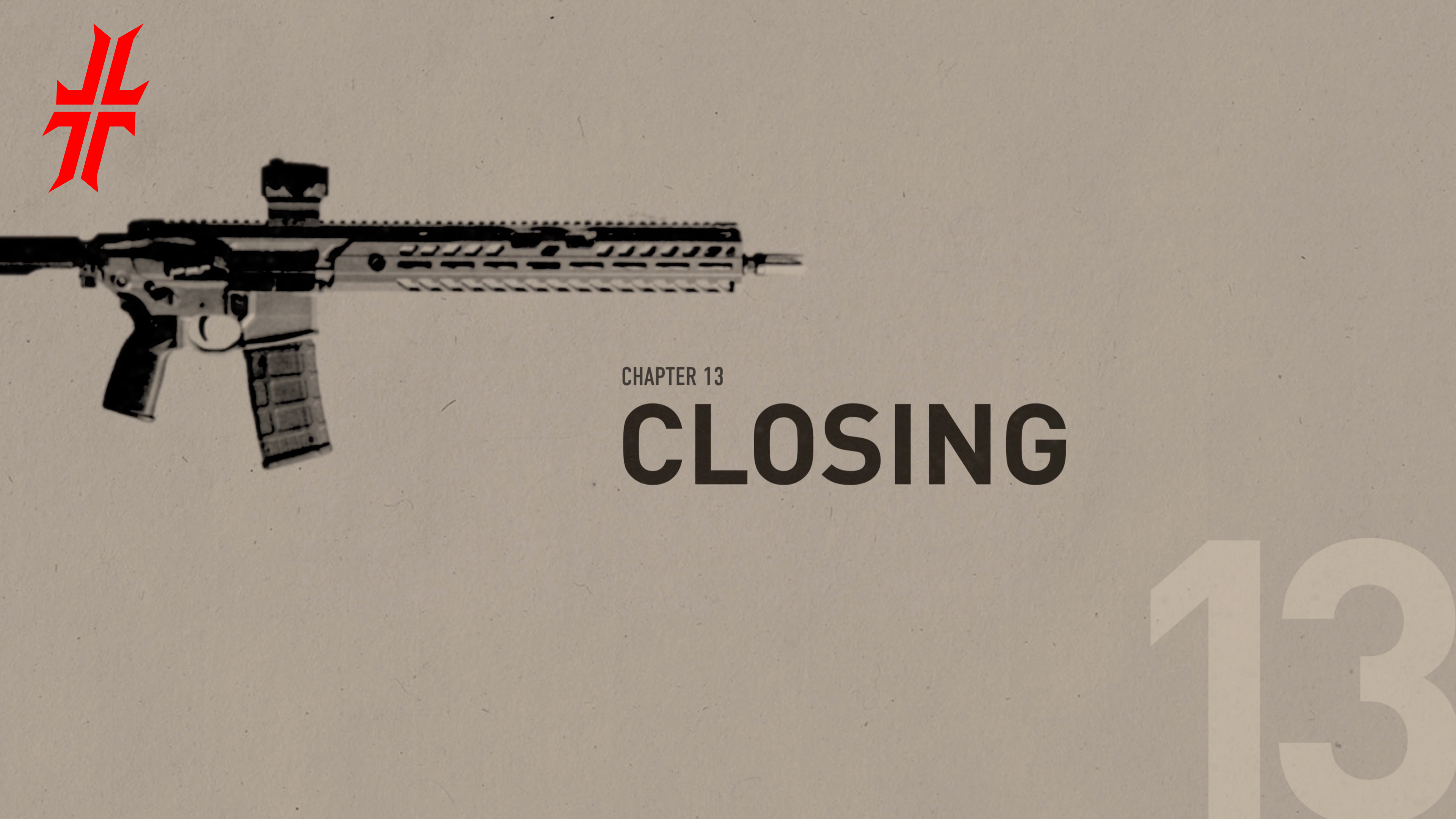 CLOSING | Chapter 13