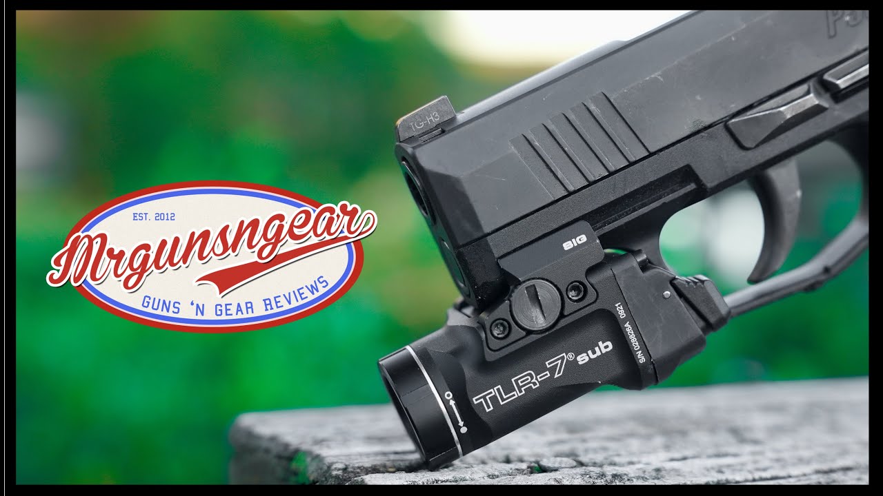 Streamlight TLR-7 Sub Compact 500 Lumen Weapon Light Review 🔦