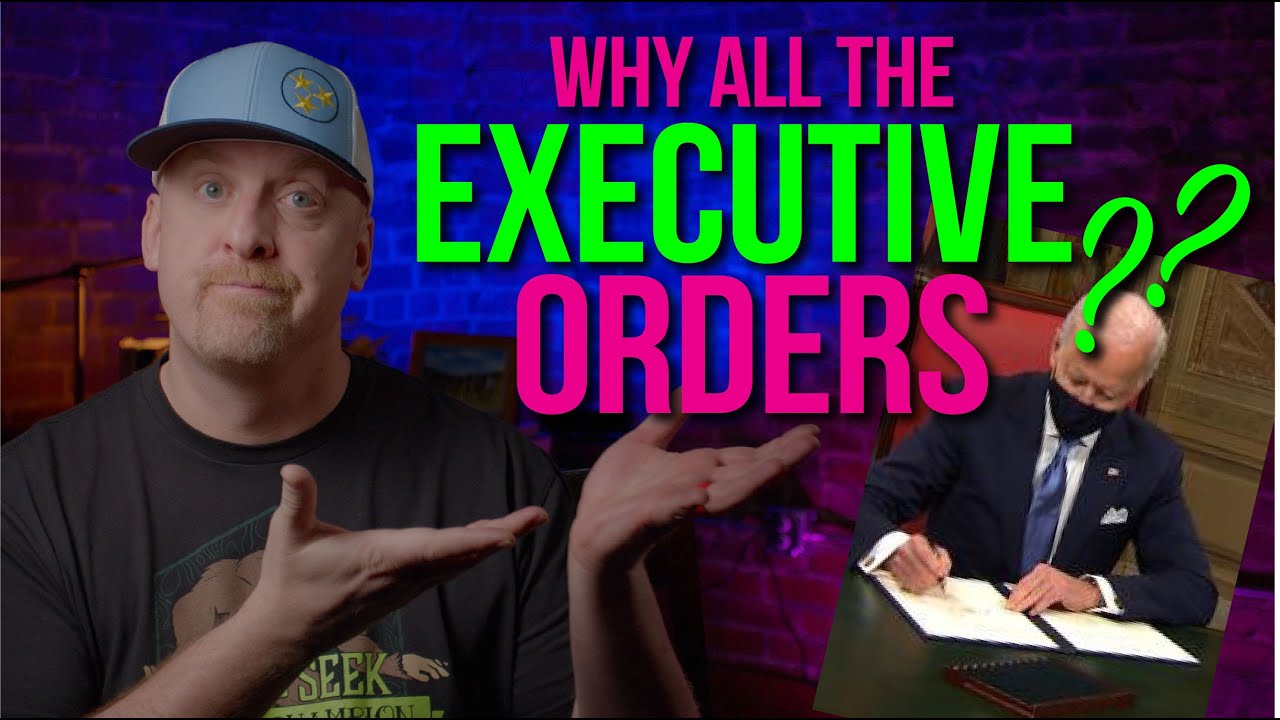 Executive Orders? WHO IS IN CHARGE?