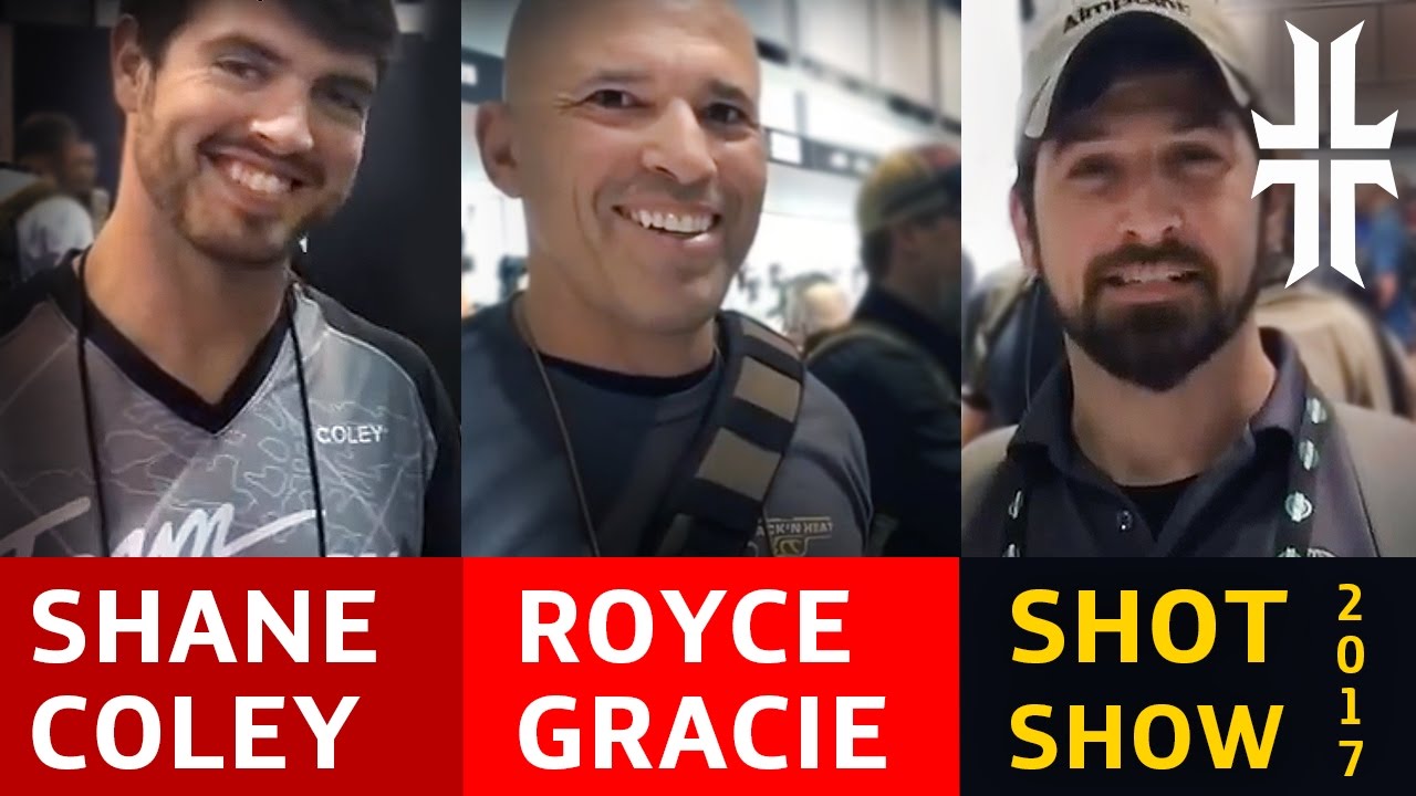 Royce Gracie, Shane Coley, & John Lovell | Shot Show 2017