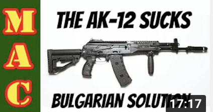 The AK-12 sucks, the Bulgarian solution