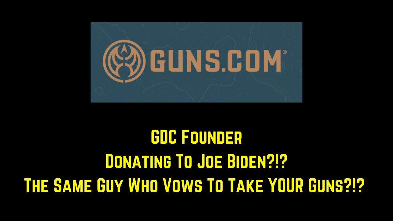 The Guy Who Sells Guns Donates To The Guy Who Vows To Take YOUR Guns?!?