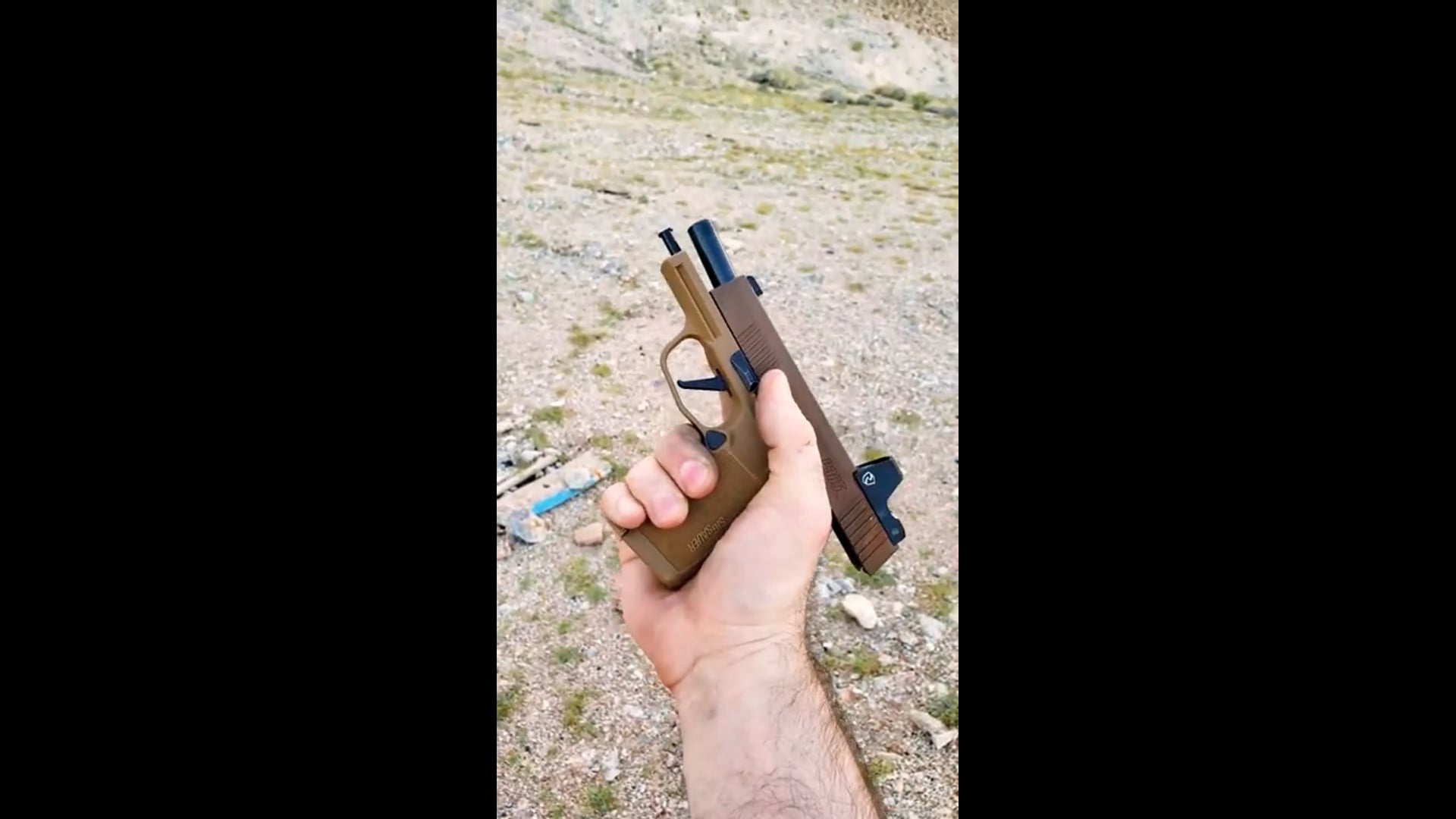 Sig Sauer P365....First Shots....#Shorts