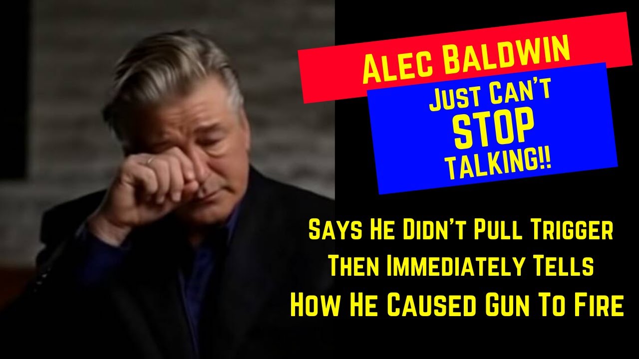 Baldwin Just Can't STOP TALKING! Says He Did Not Pull Trigger