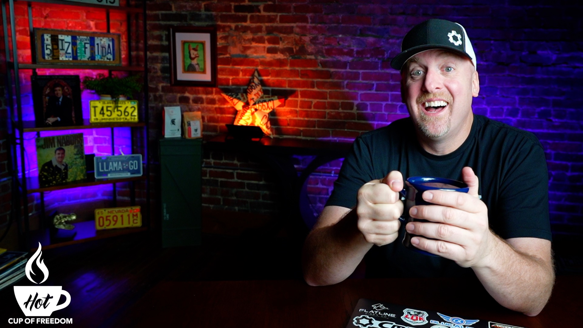 Hot Cup of Freedom - The T-Man Rides Again!