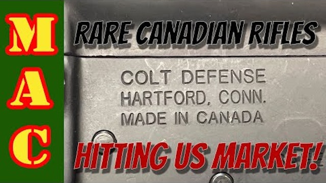 Canadian Colt Rifles hitting the US market!