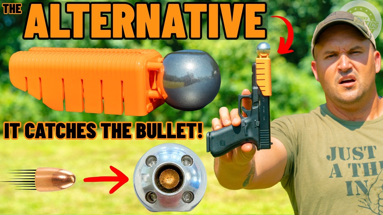 This Device CATCHES Your Bullet  (The Alternative Less Lethal)