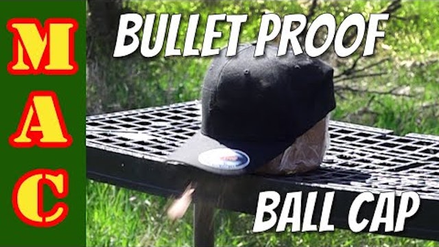 Bullet Safe - Bullet Proof Ball Cap and Vest - 460 S&W and even 5.7 tested!