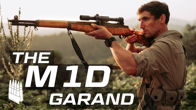 The M1D Sniper Rifle, the most lethal version of the M1 Garand