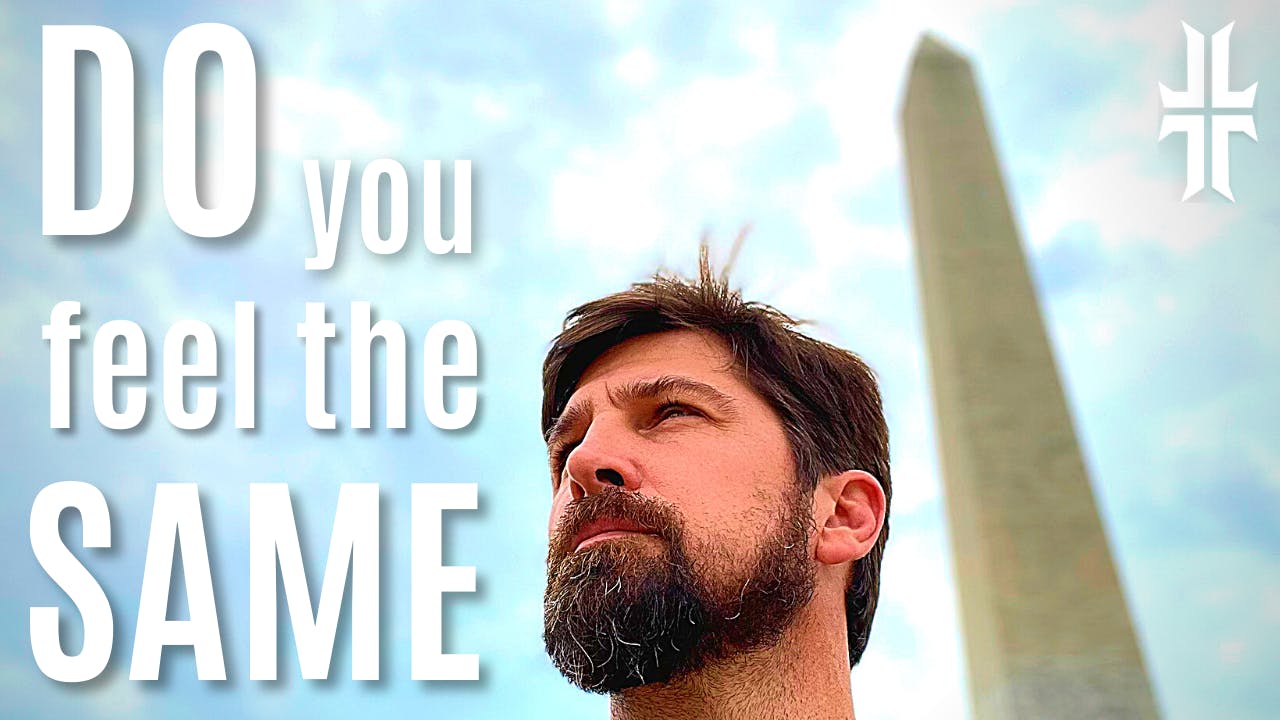 Warrior Poet's Patriotic RANT in D.C. (where freedom was born AND got