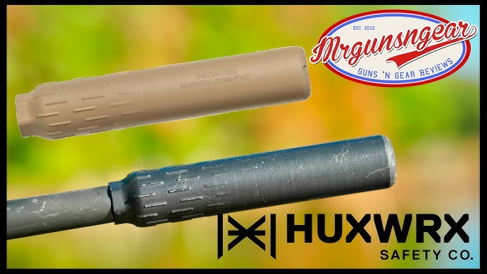 HUXWRX Flow 22 Ti - Flow Through 3D Printed Suppressor