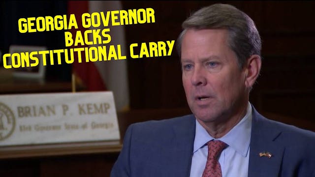 Georgia Governor Brian Kemp Backs Con...