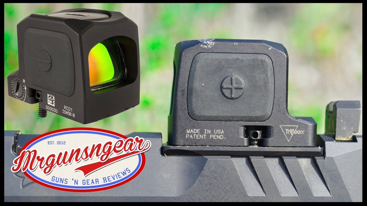 Trijicon RCR Review Fully Enclosed American Made Red Dot With A RMR Footprint 🔴