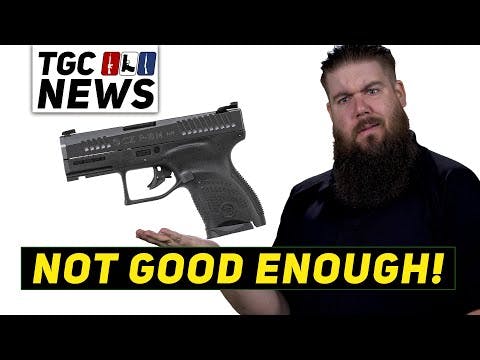 DID CZ DROP THE BALL_ - WEEKLY GUN NEWS