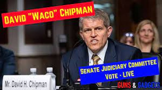LIVE! David Chipman Markup Vote - Sen...