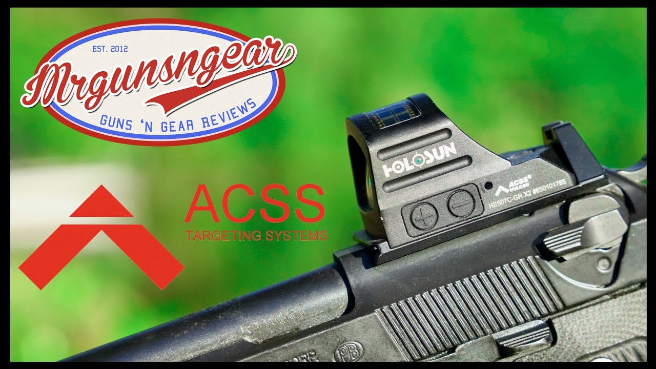 Primary Arms Holosun 507C Green Dot Optic With ACSS Auto Correcting