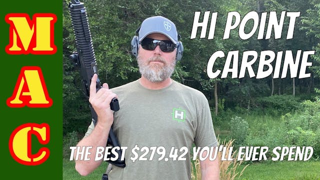 Hi-Point Carbine the BEST GUN I've ev...