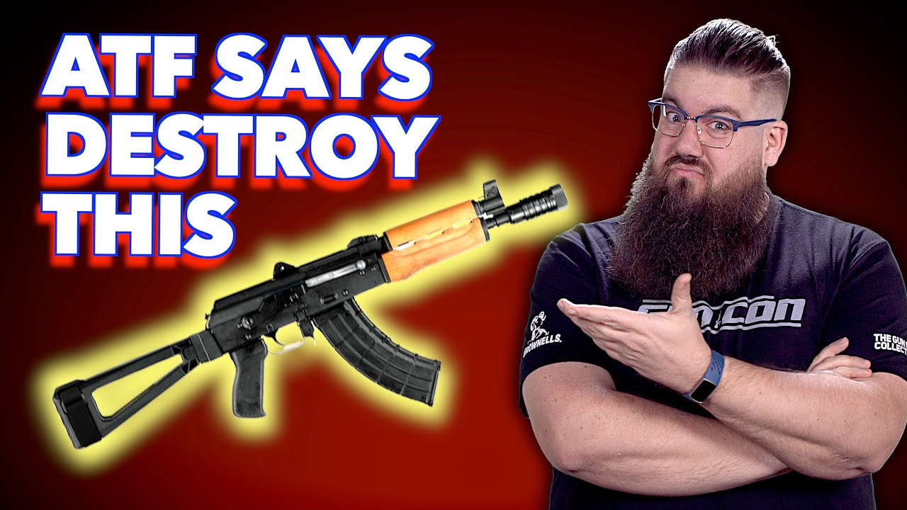 BOMBSHELL HIDDEN IN PISTOL BRACE RULE!