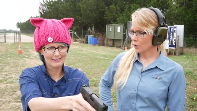 Feminazi & Firearms Don't Mix - Hilarious!!!