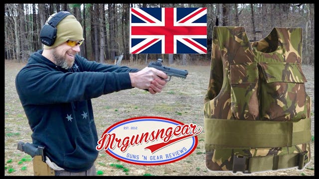 Surplus British Kevlar Armor Vest Tes...