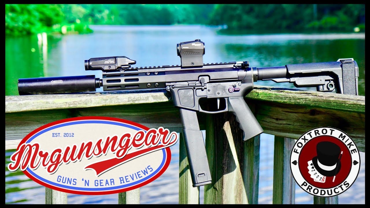 Foxtrot Mike Products FM45 45ACP AR Pistol Review Mrgunsngear
