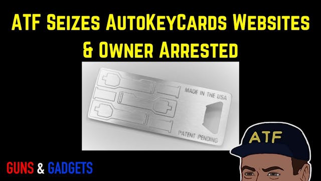 ATF Arrests Owner of AutoKeyCards.com