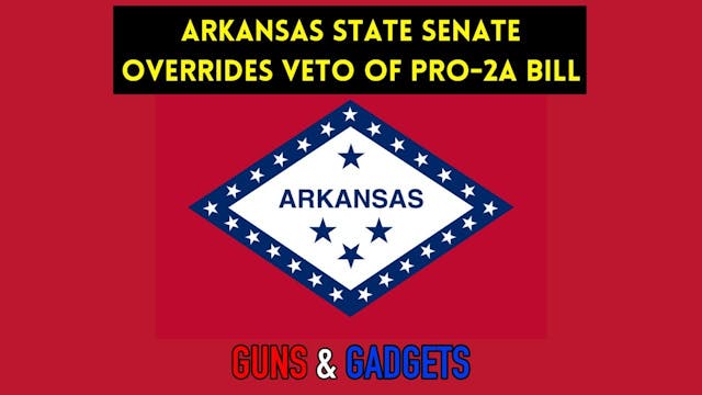 Arkansas State Senate OVERRIDES Gover...