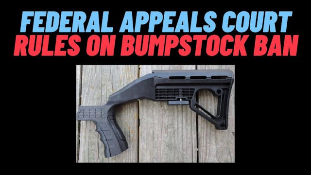 Federal Appeals Court Rules On Bumpst...