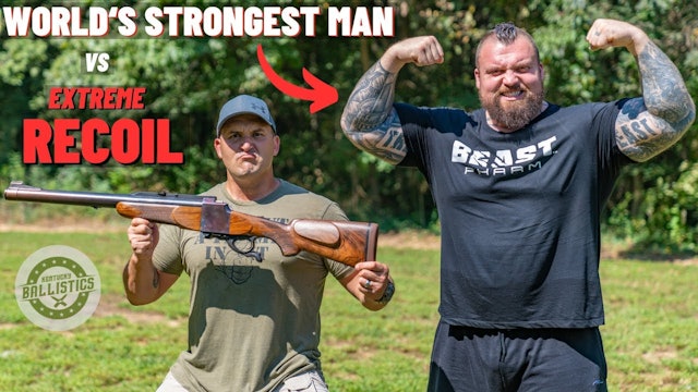 World’s Strongest Man vs World’s Strongest Recoil !!! (ft. Eddie Hall)