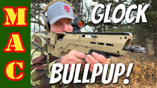 The new Glock BULLPUP! Now this is different!