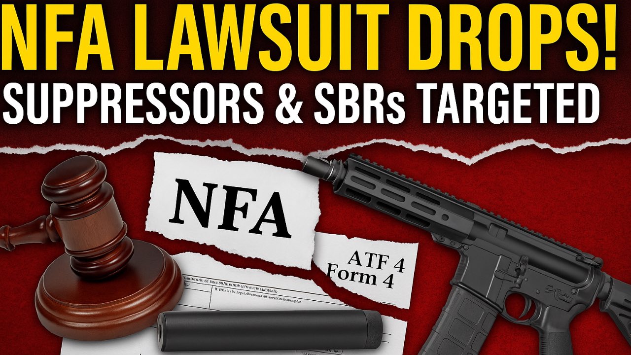 End of NFA Registration? Lawsuit Challenges ATF Power!