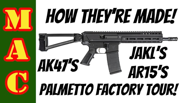 Palmetto State Armory Factory Tour! See how their AK's, AR's, JAKL's are made!