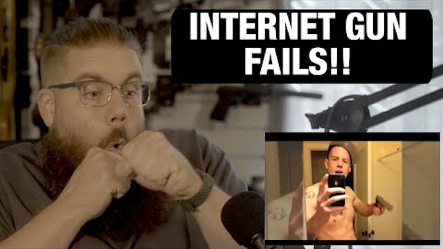Jon Reacts to Internet Gun Fails!  (Fixed POV)