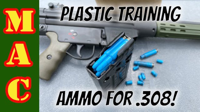 Affordable plastic 308 practice ammo ...