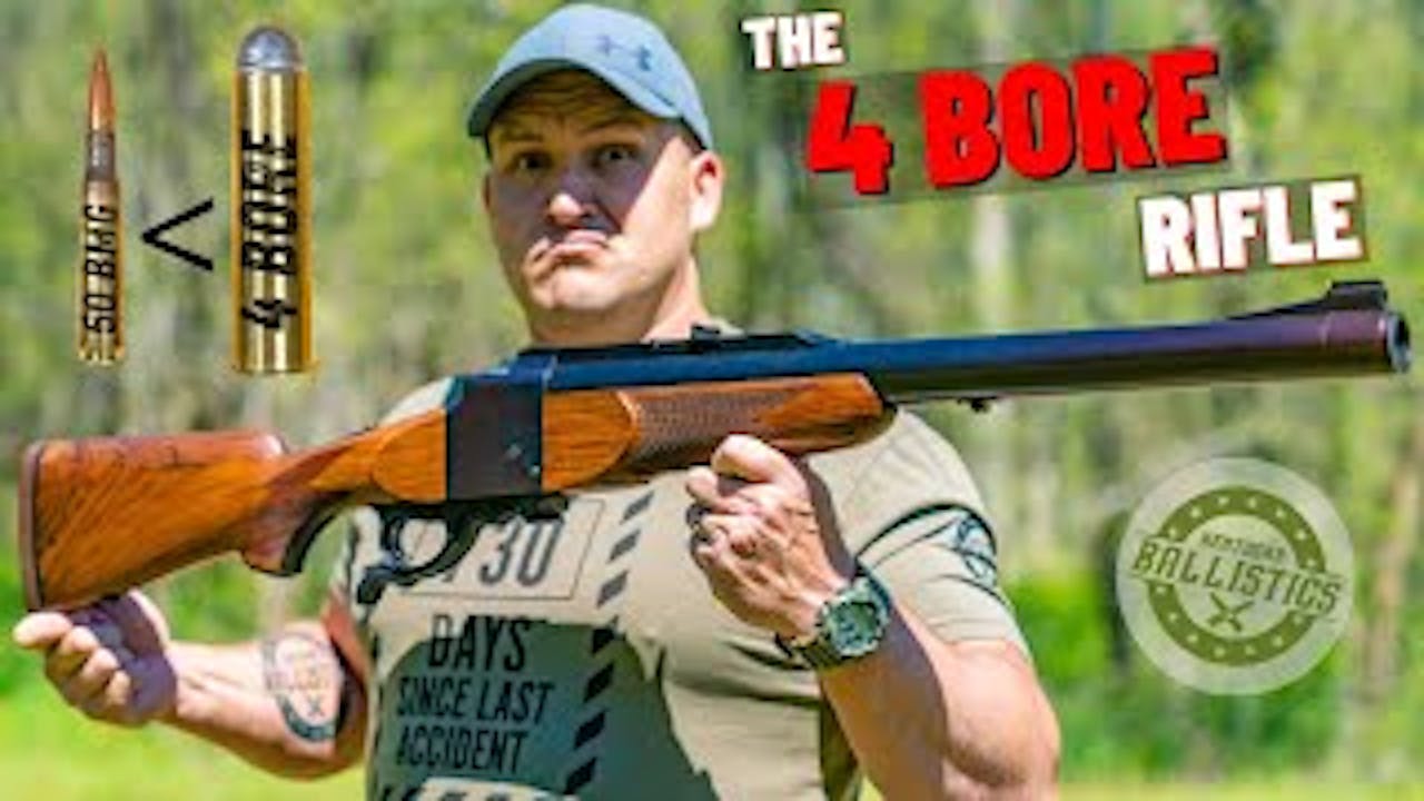 The 4 BORE Rifle (The Biggest Rifle EVER !!!) - Kentucky Ballistics ...