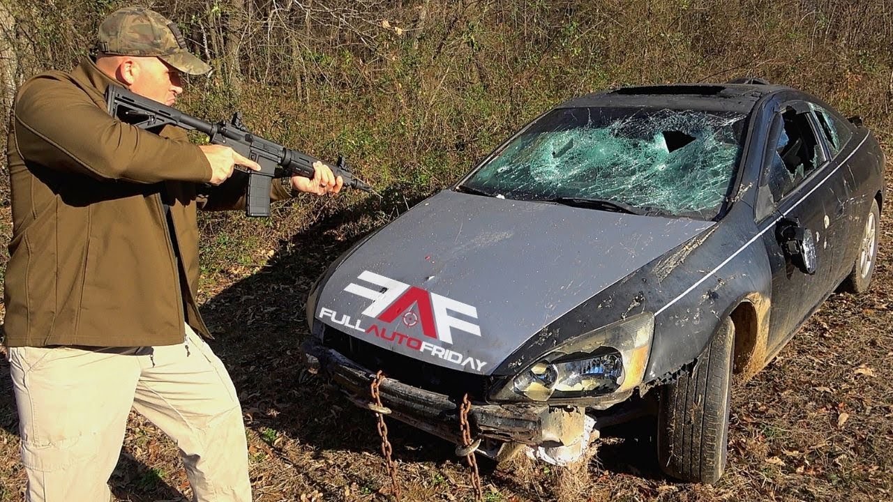 Full Auto 458 Socom & AR-15 vs Car 🚙 (Full Auto Friday)