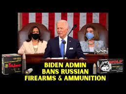 Biden Administration Bans Russian Imports of Firearms or Ammunition