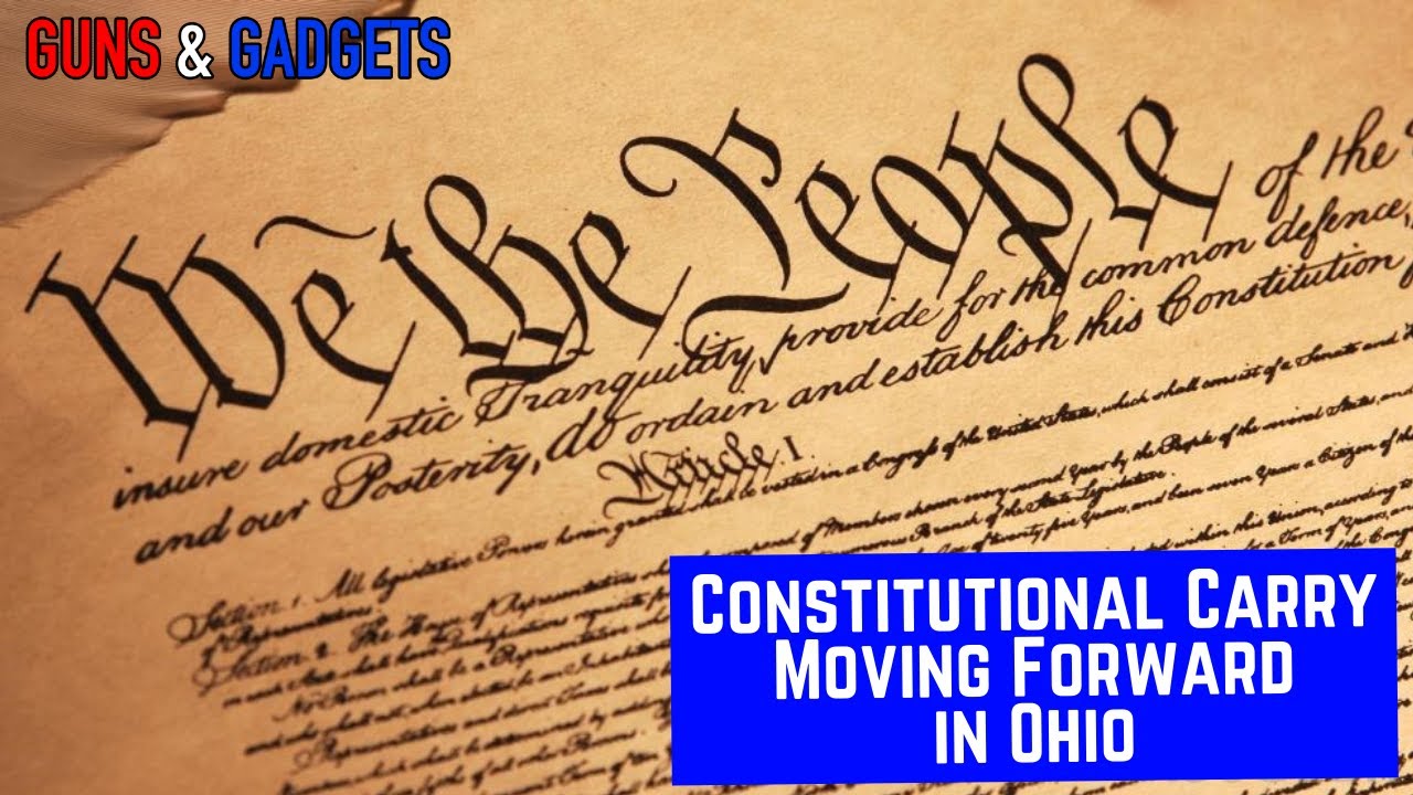 Ohio Constitutional Carry Bill Moving Forward