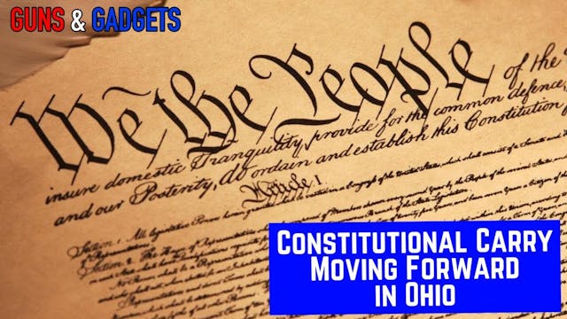 Ohio Constitutional Carry Bill Moving...