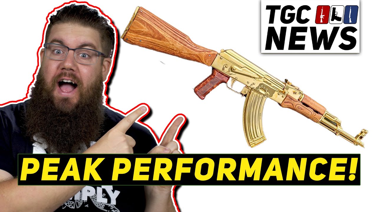 24K GOLD AK47, Wilson Combat 6ARC, WEEKLY GUN NEWS!