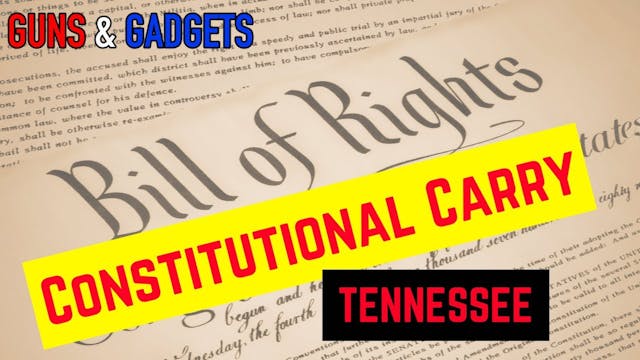 Tennessee Governor Signs Constitution...