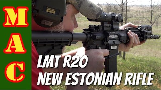 LMT R20 Estonian Military Reference R...