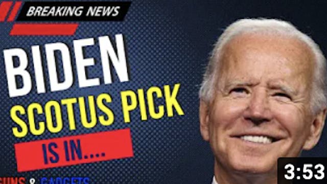 BREAKING_ Biden SCOTUS Pick Is In!