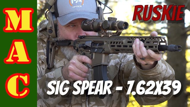 Sig SPEAR LT in 7.62x39 - Did Sig fin...