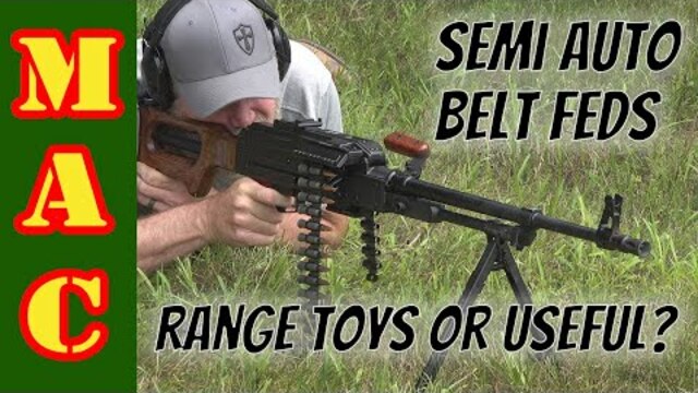Semi-Auto Belt Feds - Useful Tools or Range Toys_