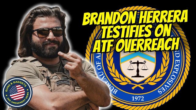 Our Own Brandon Herrera Testifies On ...