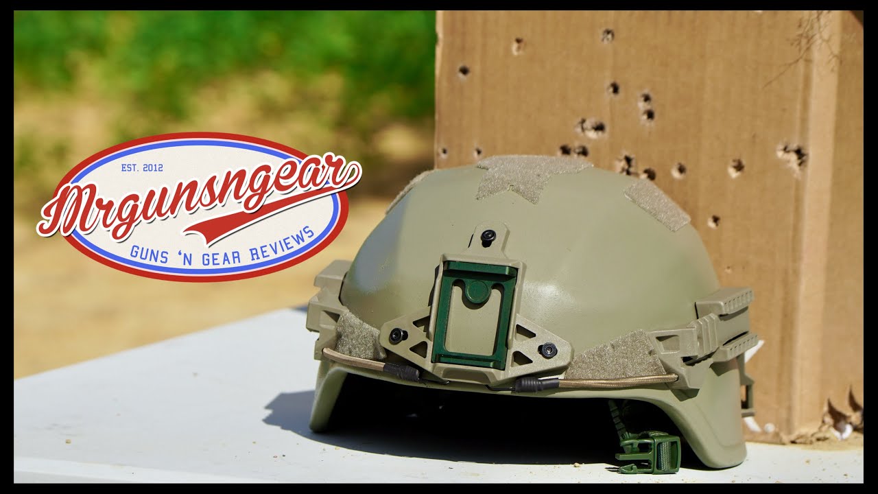 Budget Ballistic Helmet Test & Review_ Level IIIA TacticalXmen Ratel FDK22