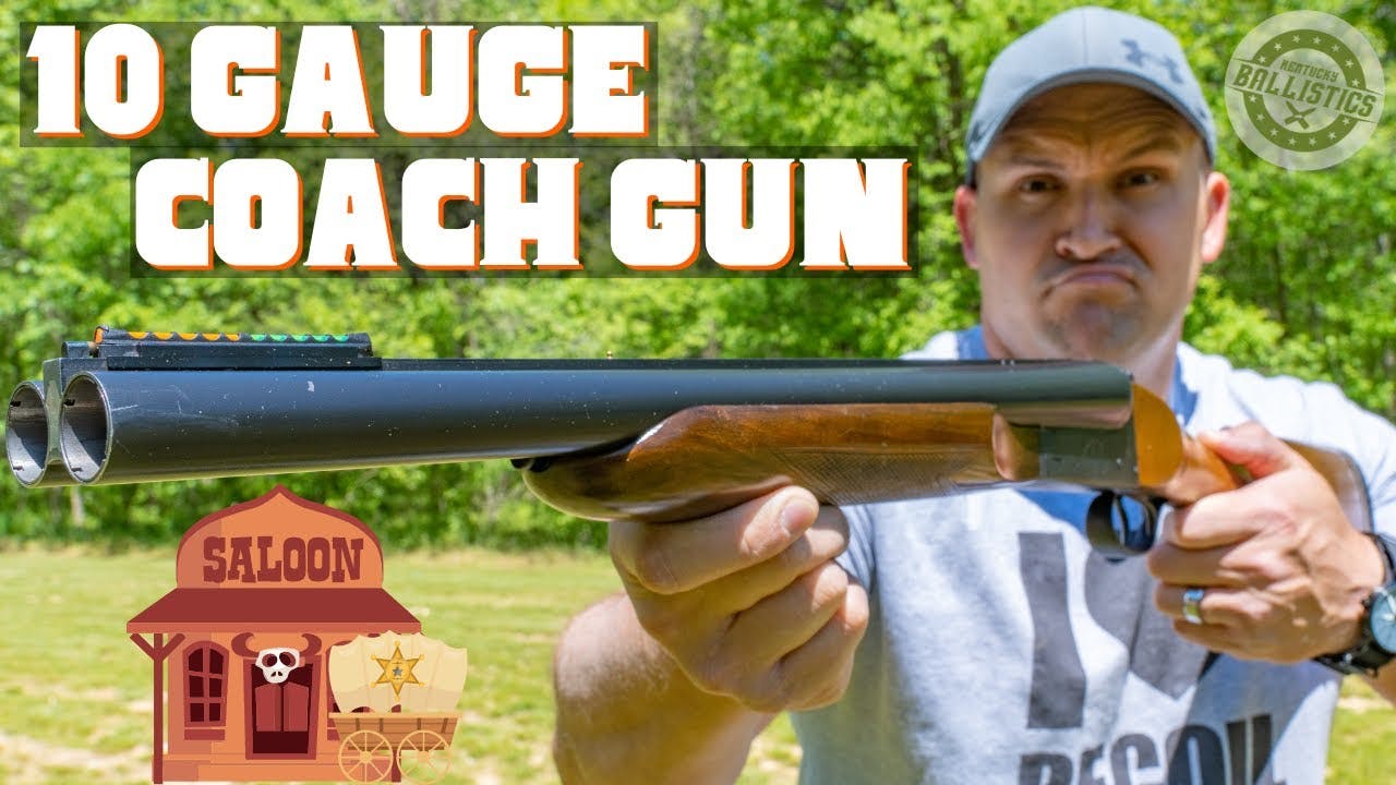 This Coach Gun Is Massive !!! (10 Gauge Coach Gun) Kentucky
