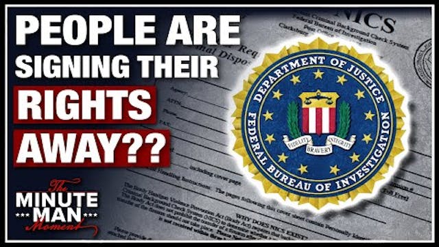 Secret FBI Form to Sign YOUR 2A Right...